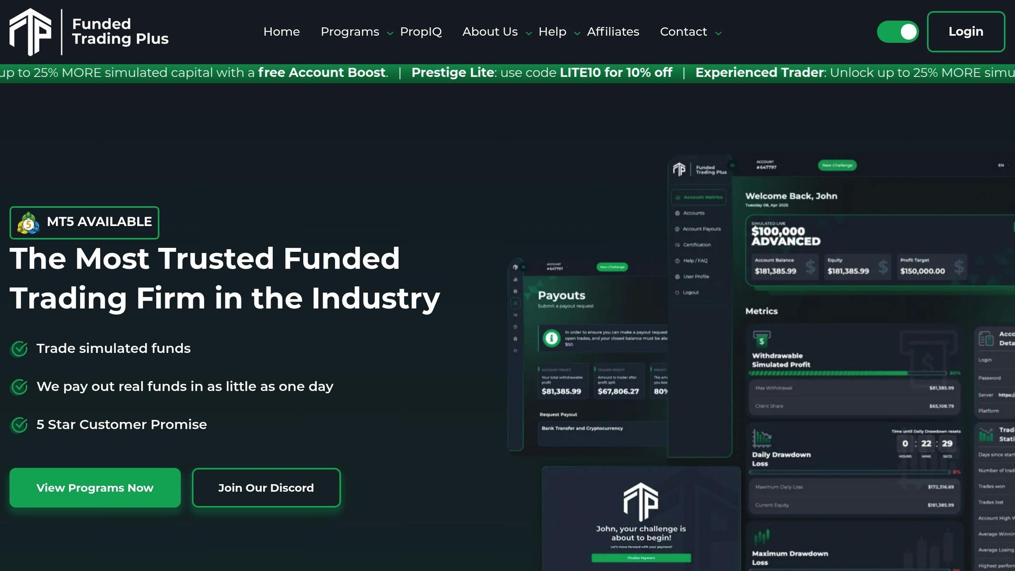 Funded Trading Plus